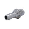Adapter, Drain Plug, Sundance / Jacuzzi, 1/4"MPT x 3/8"RB, Stainless Steel, Less O-Ring 6540-263 : 6540-171