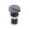 Air Control, Waterway Top Access, 1", Scalloped, Gray : 660-3567