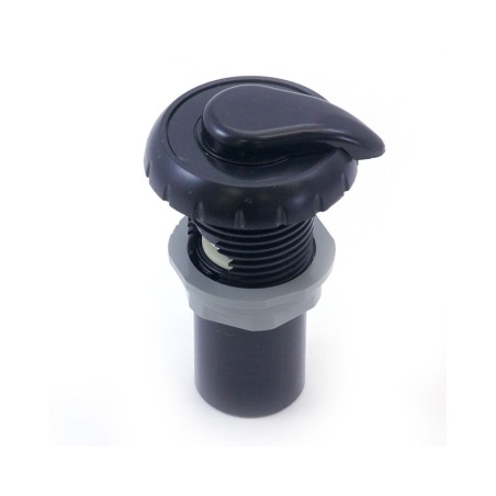 Air Control, Waterway Top Access, 1", Notched, Black : 660-3571