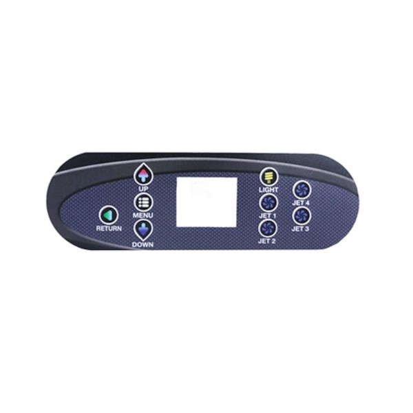 Overlay Graphic NEO 2100 Light, Jet 1, Jet 2, Jet 3 & Blower : 773-4106
