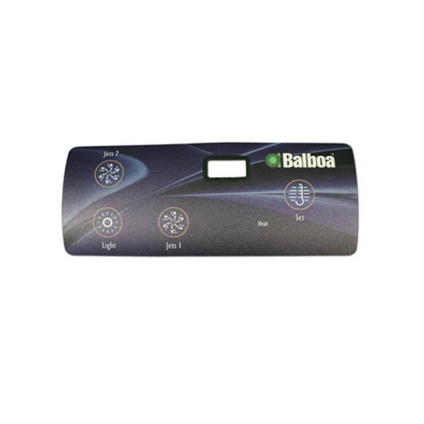 Overlay, Spaside, Balboa VL402, Duplex Digital, 4-Button, Jets, Lights-Jets, Temp : 10764