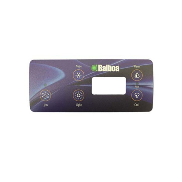 Overlay, Spaside, Balboa VL701S, Serial Standard, 5-Button, Pump1-Mode : 10429