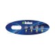 Overlay, Spaside, Balboa ML200, Mini Oval, 4-Button, Jets-Aux-Temp-Light : 11344