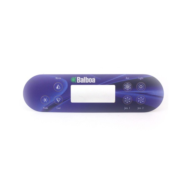 Overlay, Spaside, Balboa VL700S, Oblong, 7-Button, Jets-Jets-Aux : 11892