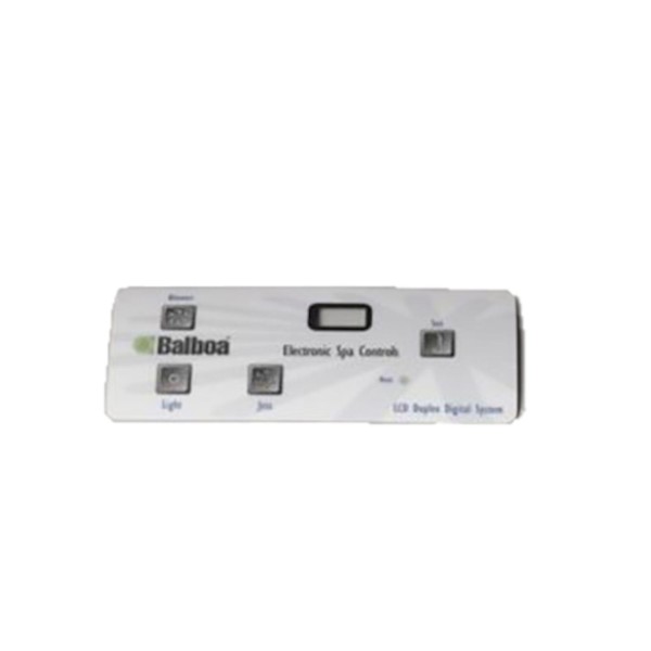 Overlay, Spaside, Balboa VL402, Lite Digital, 4-Button, Blower, Light-Jets, Temp : 10668