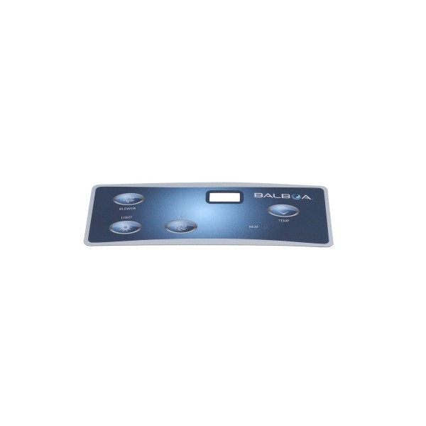 Overlay, Spaside, Balboa VL402, Lite Digital, 4-Button, Blower, Light-Jets, Temp : 10668