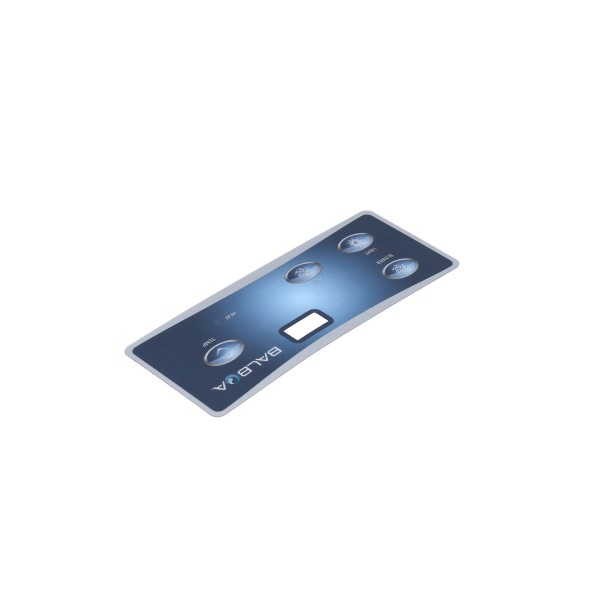 Overlay, Spaside, Balboa VL402, Lite Digital, 4-Button, Blower, Light-Jets, Temp : 10668
