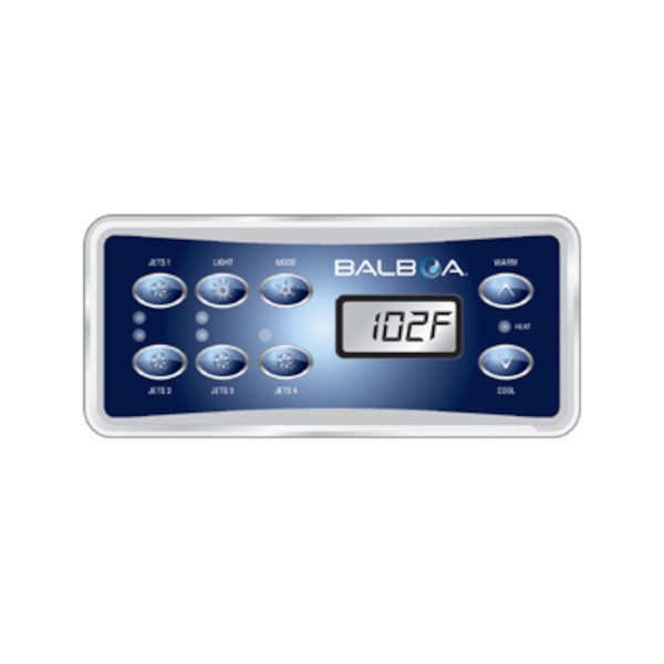 Overlay, Spaside, Balboa, ML551, 8-Button, Jet1-Light-Mode-Jet2-Jet3-Jet4-Warm-Cool : 12052