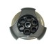 Jet Internal, Coast Spa, Poly Storm, Massage, 3-3/8" Face, Tri-Lever, Black/Stainless Steel : CC2128129-GMSS
