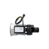 Bath Pump, Vico Power Wow, Front/Top, 1.0HP, 115V, 9.0A, 1-1/2"MBT w/Air Switch & NEMA Cord : 1051057