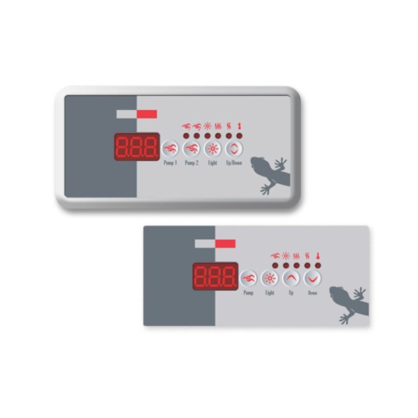 Spaside Control, Gecko TSC18, 4-Button, No Overlay : 0202-007134