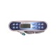 Spaside Control, Balboa ML900, 12-Button, Oblong, LCD, Jets1-Jets2-Jets3-Blower, 7' Cable w/8 Pin Molex Plug : 52654-01
