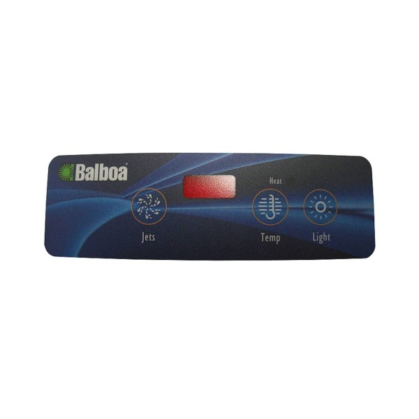 Overlay, Spaside, Balboa VL403, Lite Duplex, 3-Button, Jets-Temp-Light : 10753