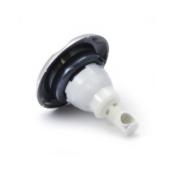 Jet Internal, CMP Typhoon 500, Directional, 5" Face, 5-Scallop, Graphite Gray, w/ Stainless Escutcheon : 23452-112-000