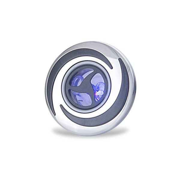 Jet Internal, CMP Pro-Loc, Halo Bearingless, 3" Face, Double Rotating, Stainless/Clear : 29530-191-700