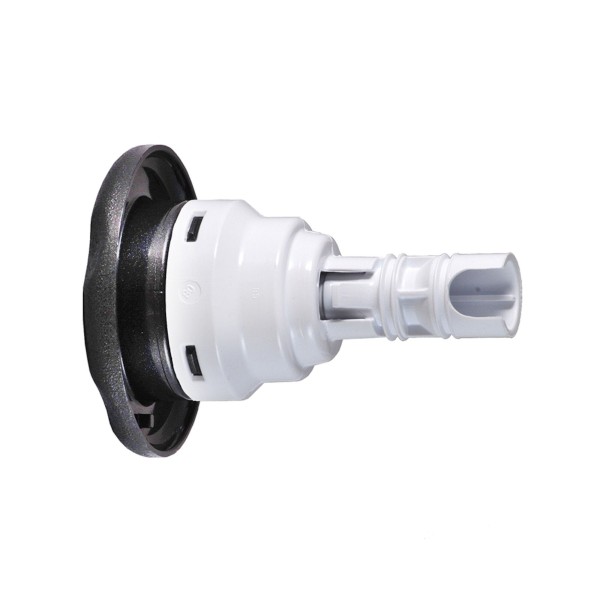 Jet Internal, Waterway Poly Storm, Dual Rotating, 3-3/8" Face, Smooth, 5-Scallop, Dark Silver : 212-8129-DSG
