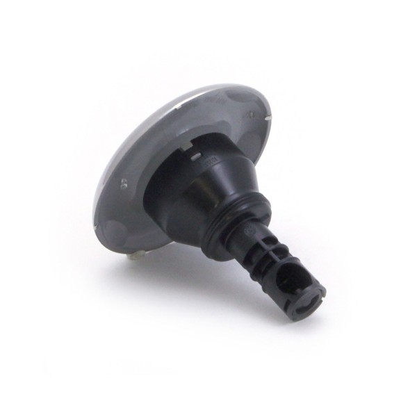 Jet Internal, Rising Dragon Quantum, 4-3/8" Face, Screw In, Directional, Smooth, Gray w/ Stainless Escutcheon : RD203-L4317S