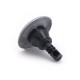 Jet Internal, Rising Dragon Quantum, 4-3/8" Face, Screw In, Directional, Smooth, Gray w/ Stainless Escutcheon : RD203-L4317S