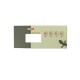Overlay, Spaside, Gecko TSC19, 4-Button, Pump1-Light-Up-Down, For 0202-007140 : 9916-100218