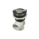 Valve Assy, On/Off, CMP, 1"S, Pro-Seal, "S" Style Cap, Gray/Silver : 25036-107-000