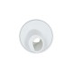 Flow Path Assembly, Jet, HydroAir, Magna, Single Port w/ Bearing Race, White : 16-4810