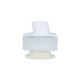 Flow Path Assembly, Jet, HydroAir, Magna, Single Port w/ Bearing Race, White : 16-4810