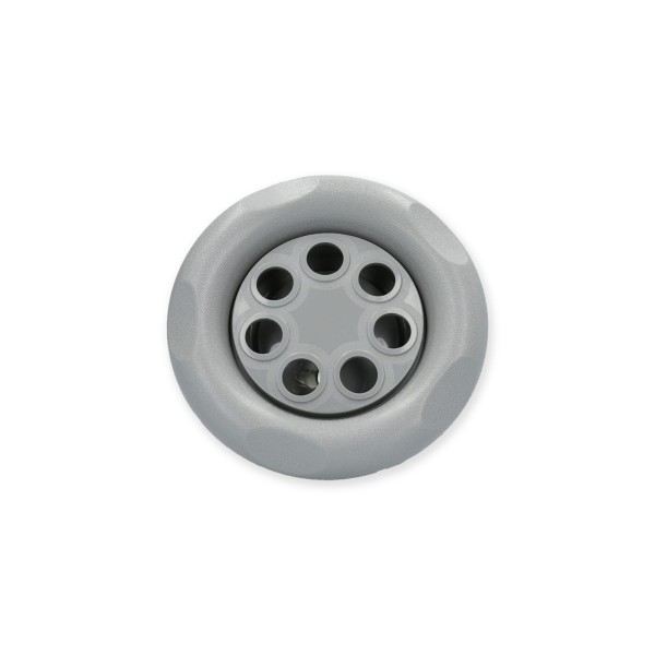 Jet Internal, CMP Typhoon 500, 7 Port Rotossage, 5" Face, 5-Scallop, Textured, Classic Gray : 23452-749-900