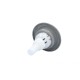 Jet Internal, CMP Typhoon 500, 7 Port Rotossage, 5" Face, 5-Scallop, Textured, Classic Gray : 23452-749-900