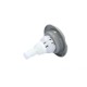 Jet Internal, CMP Typhoon 500, 7 Port Rotossage, 5" Face, 5-Scallop, Textured, Classic Gray : 23452-749-900
