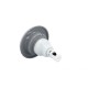 Jet Internal, Waterway, Power Storm, Thread In, Dual Rotating, 5" Face, Smooth, Stainless/Gray : 229-7617S