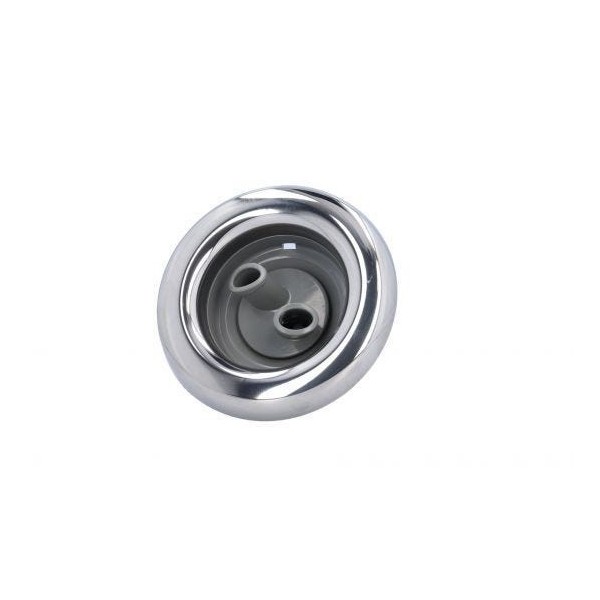 Jet Internal, Waterway, Power Storm, Thread In, Dual Rotating, 5" Face, Smooth, Stainless/Gray : 229-7617S