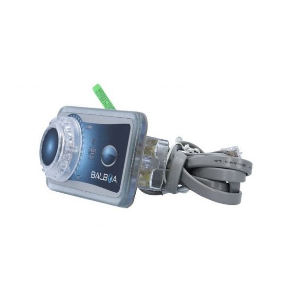 Spaside Control, Balboa Analog Duplex, 1-Button, Knob-P1/BL/LT : 51219