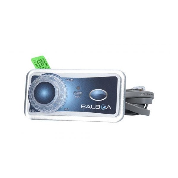 Spaside Control, Balboa Analog Duplex, 1-Button, Knob-P1/BL/LT : 51219