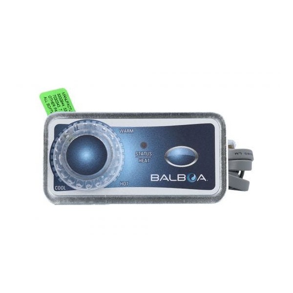 Spaside Control, Balboa Analog Duplex, 1-Button, Knob-P1/BL/LT : 51219