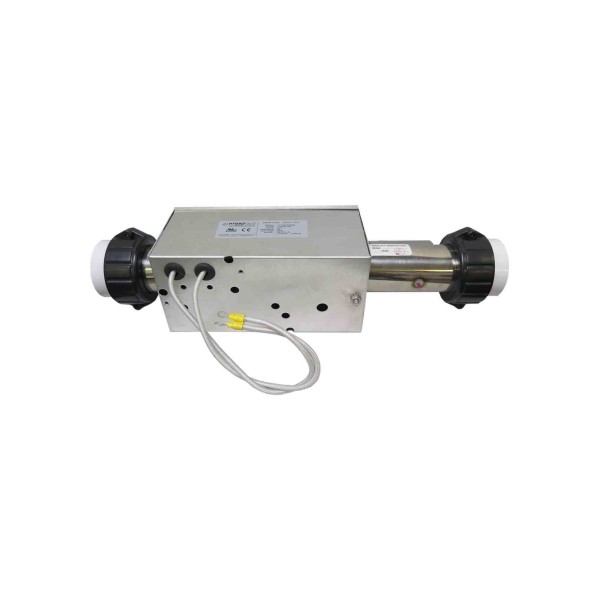 Heater Assembly, Cal Spa, 5.5kW, 230V, 2" x 15"Long, w/Enclosure, 1/8" Pressure Tap, Auto Reset Hi-Limit : C2550-0011