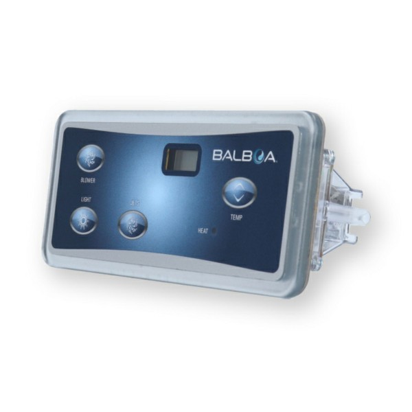 Spaside Control, Balboa VL402, Digital Duplex, 4-Button, LCD, Blower-Light-Jets-Temp : 54093