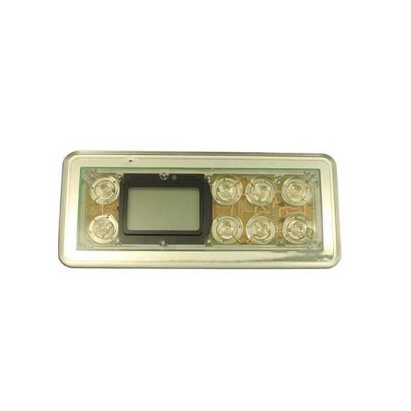 Spaside Control, Balboa VL801D, Serial Deluxe, 8-Button, LCD, No Overlay : 54121