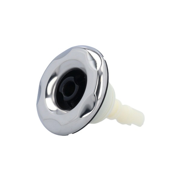 Jet Internal, Waterway, Mini Storm, Directional, Thread In, 3" Face, Black/Stainless : 229-5411S