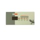 Overlay, Spaside, Gecko TSC18, 4-Button, Pump1-Pump2-Light-Temp, For 0202-007134 : 9916-100240