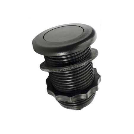 Air Button, Tecmark Low Profile, Black : MPT-3428-BLK