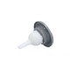 Jet Internal, Sundance, Intelli-Jet, Dual Rotating, 5" Face, Less Escutcheon, Gray : 6540-317