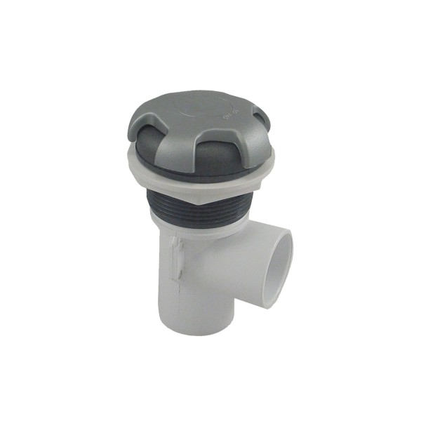 Valve, CMP, 1" On/Off Valve, ProSeal, Crown, Graphite Gray/Silver : 25036-807-000