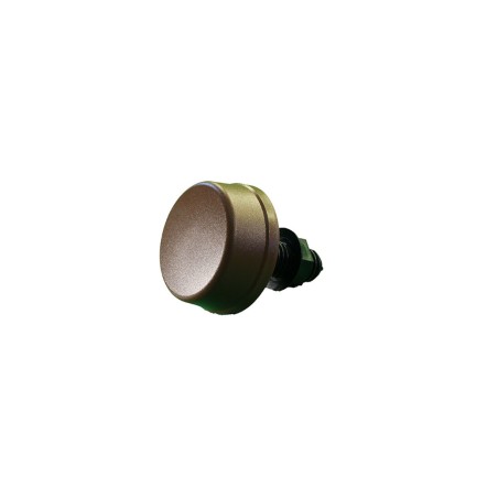 Air Button, Herga, Mushroom, Brown : 6433-BRN