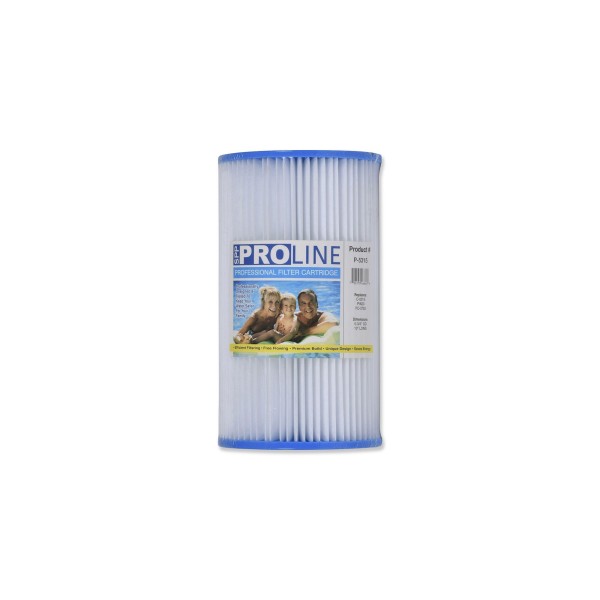 Filter Cartridge, Proline, Diameter: 5-3/4", Length: 10", Top: 1-7/8" Open, Bottom: 1-7/8" Open, 15 sq ft : P-5315
