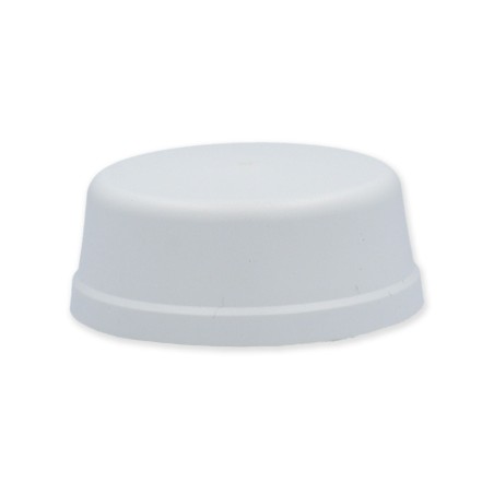 Air Button, Herga, Mushroom, Surface Mount, White : 6439