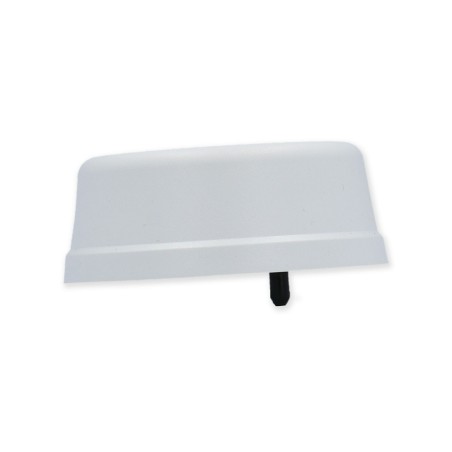 Air Button, Herga, Mushroom, Surface Mount, White : 6439