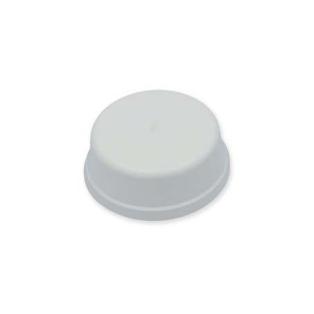 Air Button, Herga, Mushroom, Surface Mount, White : 6439