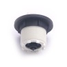 Air Button, Herga, Contemporary, White : 6442-OW