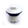 Air Button, Herga, Contemporary, White : 6442-OW
