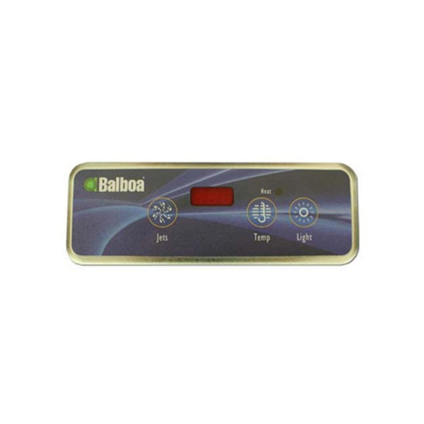 Spaside Control, HydroQuip Balboa Eco-401, 4-Button, LCD, Jets-Light-Up-Down : 34-0226A